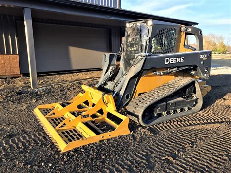 gravel leveler for skid steer|skid steer land leveling attachments.